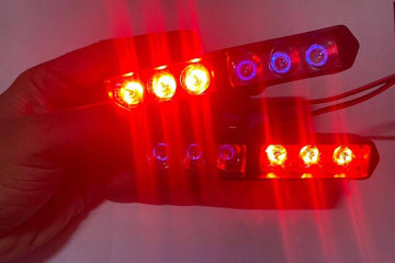 Bike & Car Police LED Flashing Lights